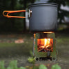 Survival Stove - Portable Mini Wood Burning by QUICKSURVIVE Light Hiking Gear