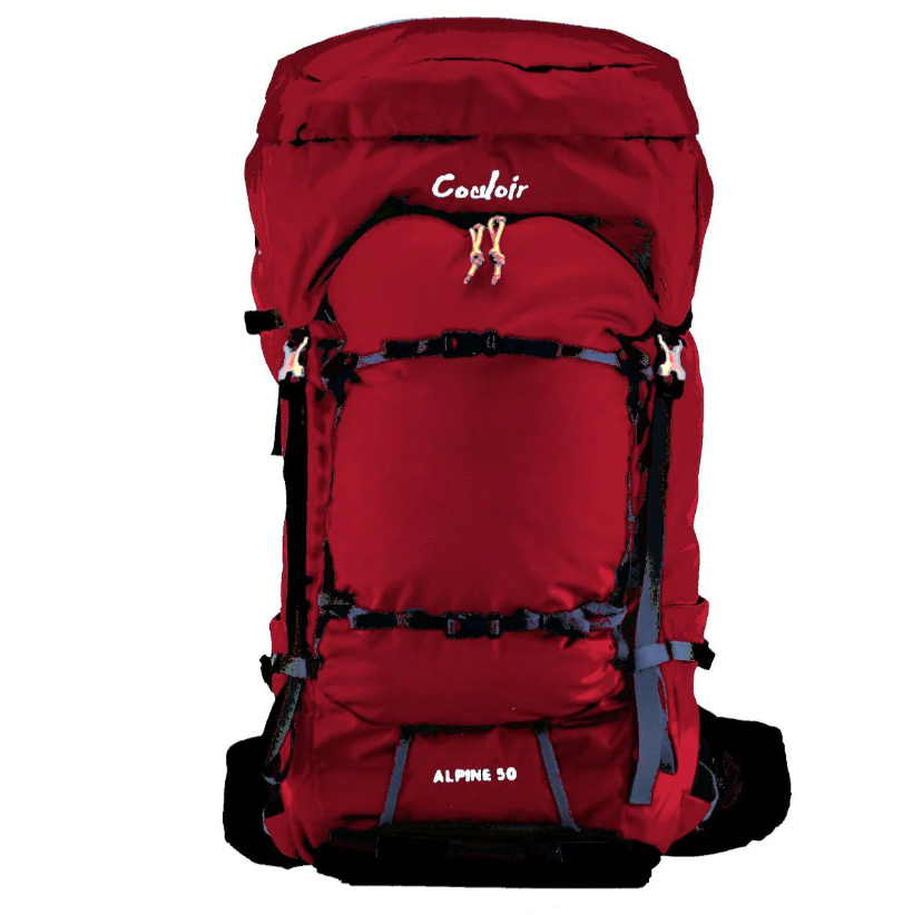 A modern hiking pack for injury prevention.