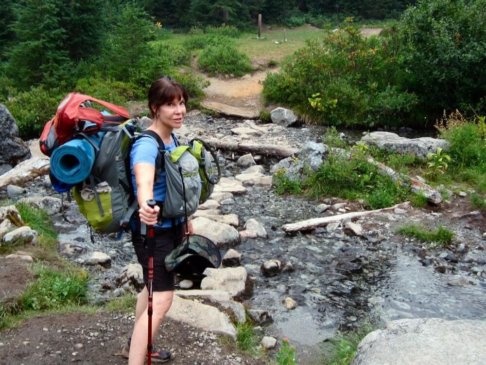 Genie Hiking the Cascades - Light Hiking Gear