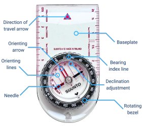 Maps Compass Guide How To Use a Map and Compass - by James Ryan – Light Hiking Gear