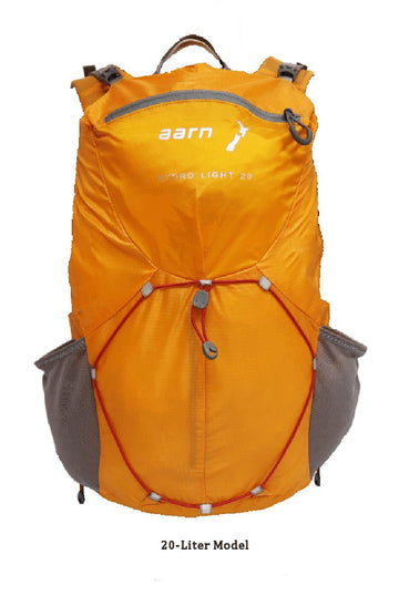 12 or 20 Liter Aarn Hydro Light Backpack - Light Hiking GearLight Hiking GearBackpackLight Hiking GearHL - 12HL1212 Liters1 - 2 Days
