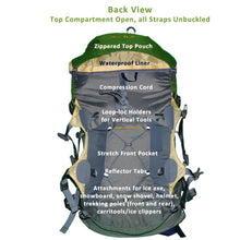 50 or 60 Liter Aarn Peak Aspiration Backpack - Light Hiking GearLight Hiking GearBackpackLight Hiking GearPA-S/S-S/SPASSSSShort (50 Liters)3 - 5 Days