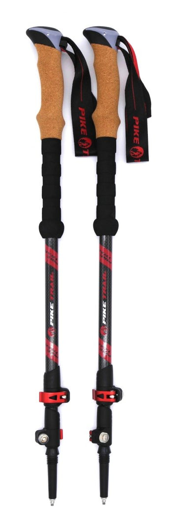 Pike Trail Carbon Fiber Trekking Poles - Light Hiking GearLight Hiking GearTrekking PolesPike Trail1 - TKP - SA860009275348Dark Red SangriaAccessories