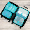 Foldable 6 Piece Packing Cubes Light Hiking Gear